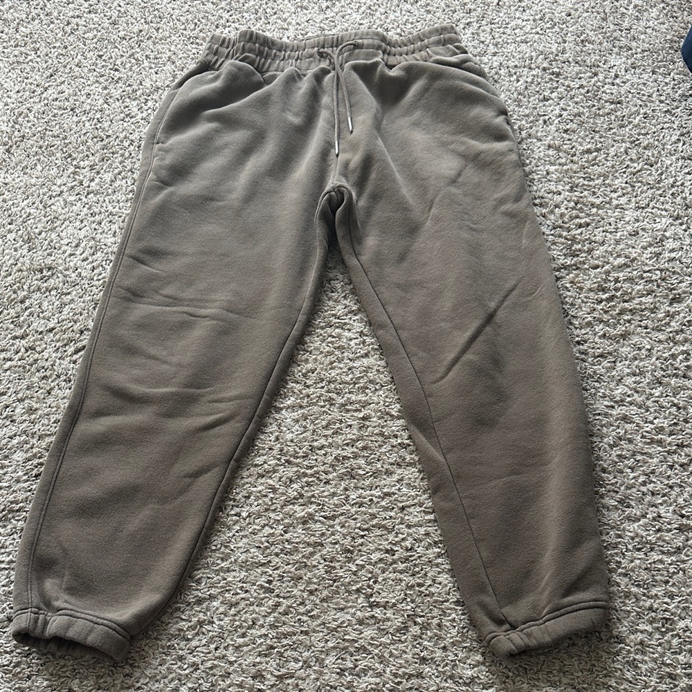 Abercrombie & Fitch Taupe Cinched Sweatpants